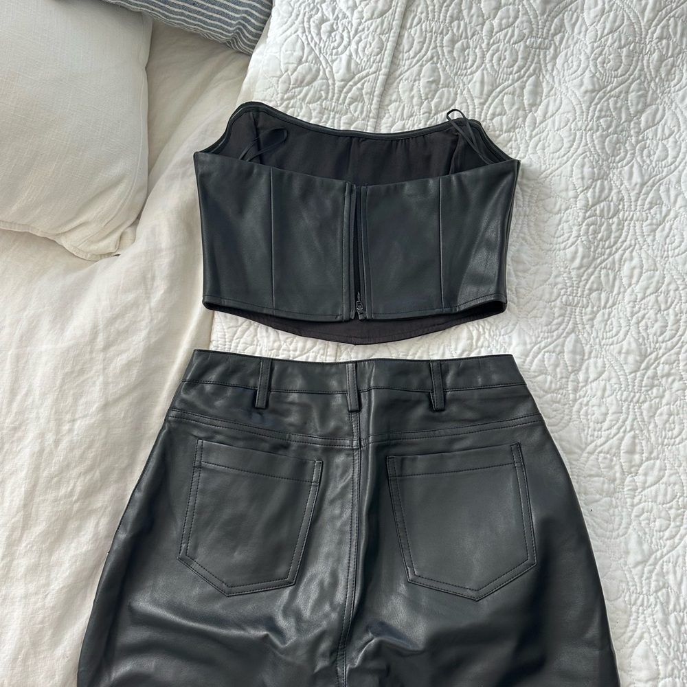 Black Leather Set